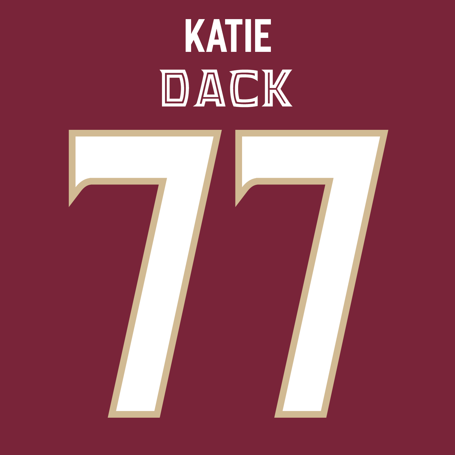 Katie Dack | #77
