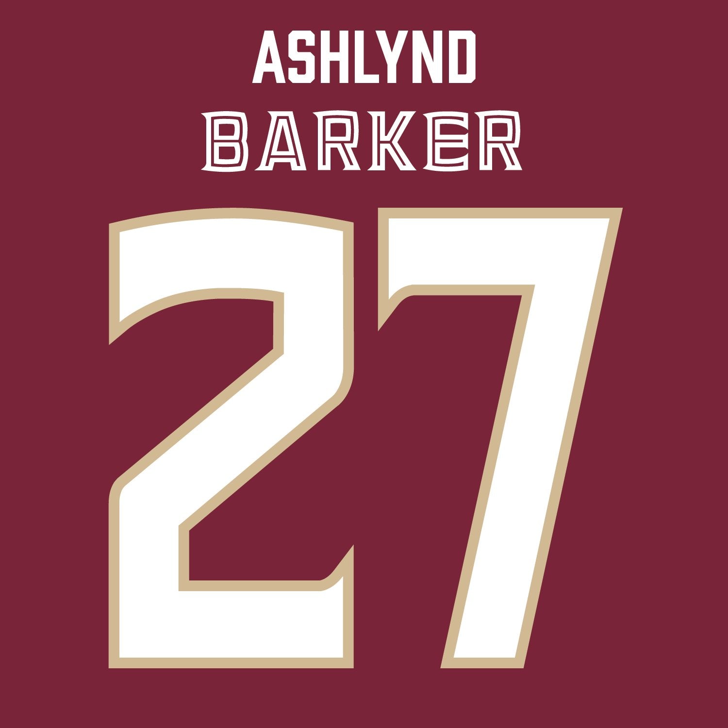 Ashlynd Barker | #27