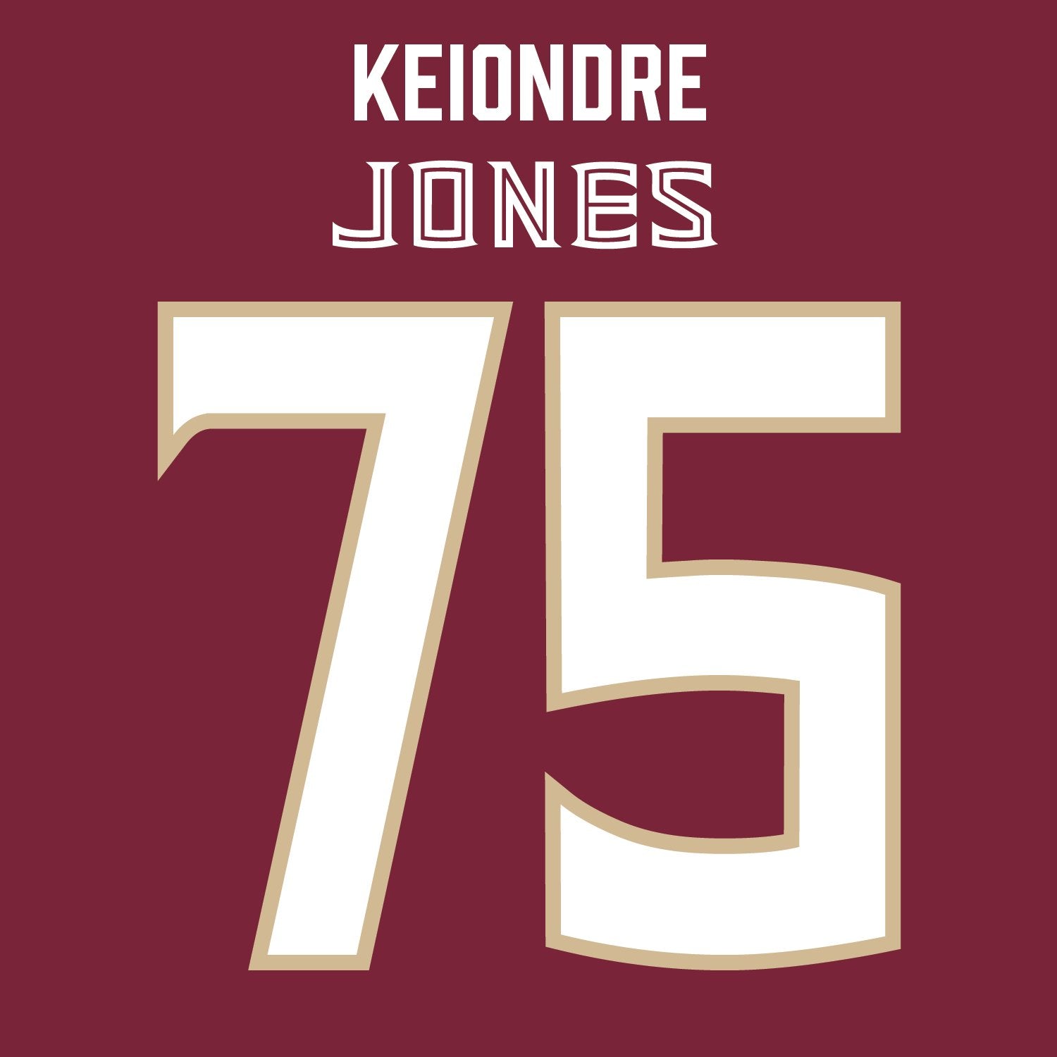 Keiondre Jones | #75