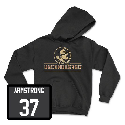 Baseball Black Unconquered Hoodie  - Andrew Armstrong