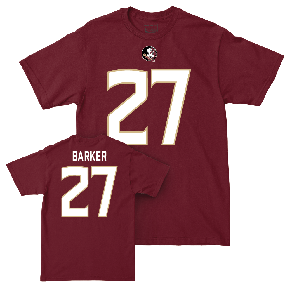 Garnet Football Shirsey Tee - Ashlynd Barker | #27