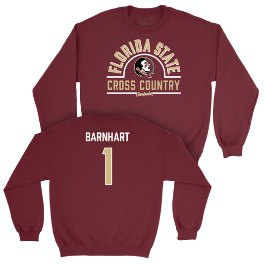 Florida State Men's Cross Country Garnet Arch Crew  - Bernardo Barnhart