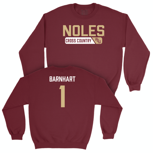 Florida State Men's Cross Country Garnet Staple Crew  - Bernardo Barnhart