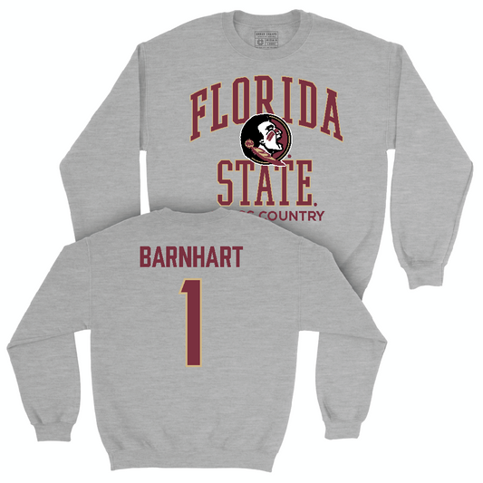 Florida State Men's Cross Country Sport Grey Classic Crew  - Bernardo Barnhart