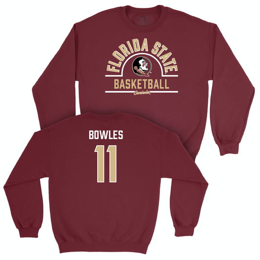 Florida State Women's Basketball Garnet Arch Crew  - Sydney Bowles