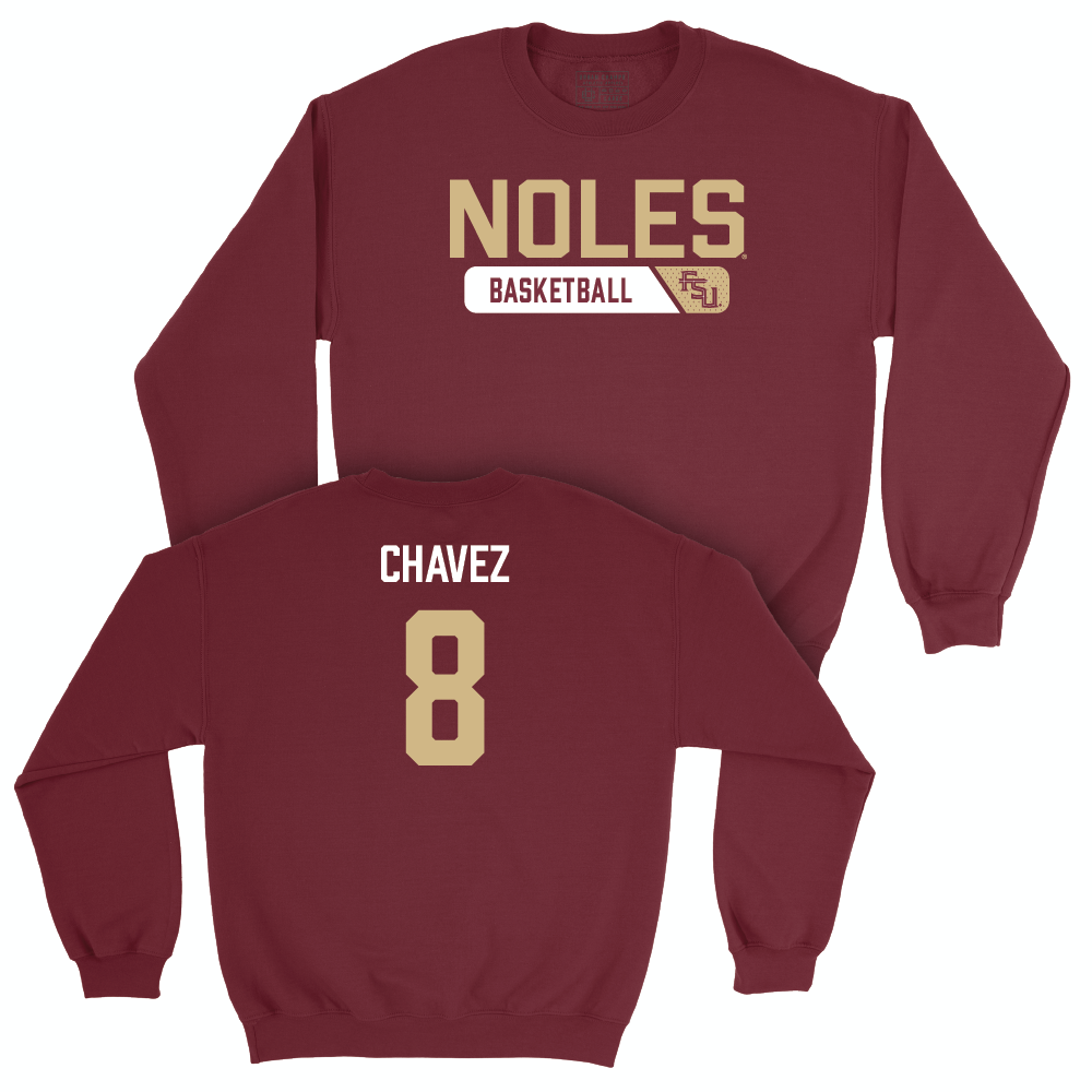 Florida State Women's Basketball Garnet Staple Crew  - Morelia Chavez