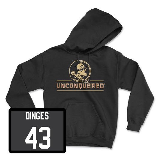 Baseball Black Unconquered Hoodie  - Marco Dinges