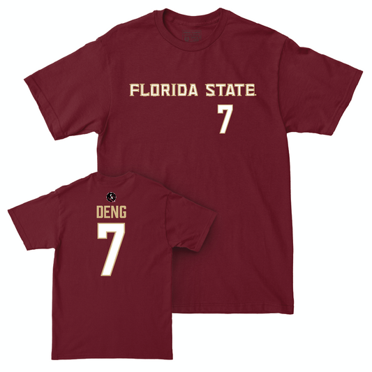 Florida State Men's Basketball Garnet Sideline Tee  - Jerry Deng