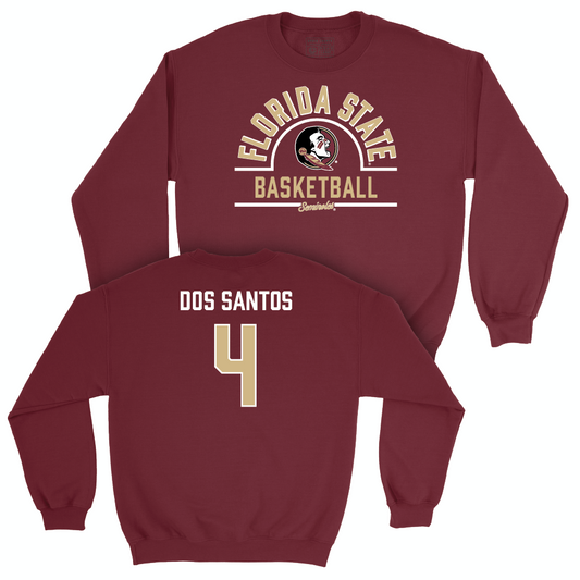 Florida State Women's Basketball Garnet Arch Crew  - Raiane Dos Santos