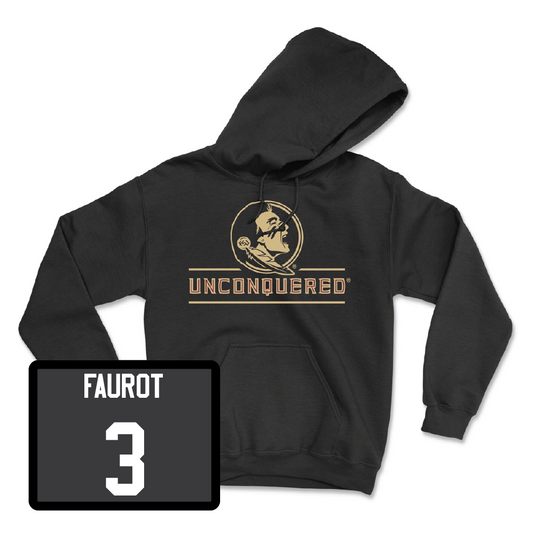 Baseball Black Unconquered Hoodie  - Drew Faurot