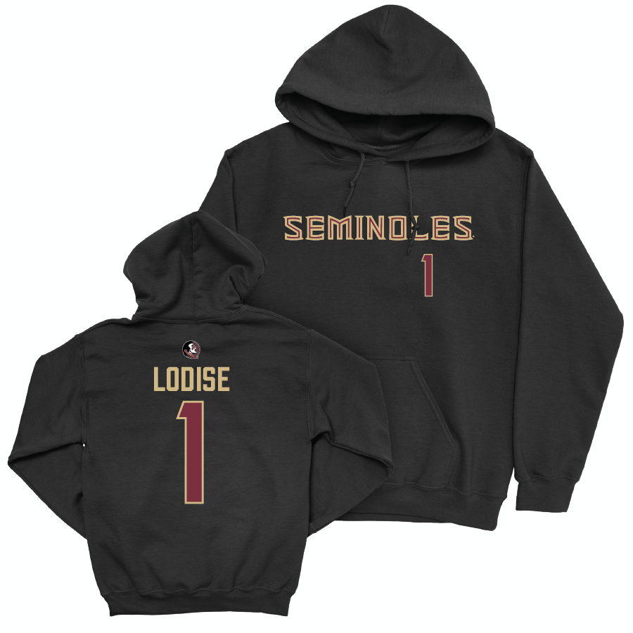 Florida State Baseball Black Seminoles Hoodie - Alex Lodise | #1 Youth Small