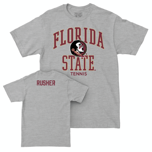 Florida State Women's Tennis Sport Grey Classic Tee - Azariah Rusher Youth Small