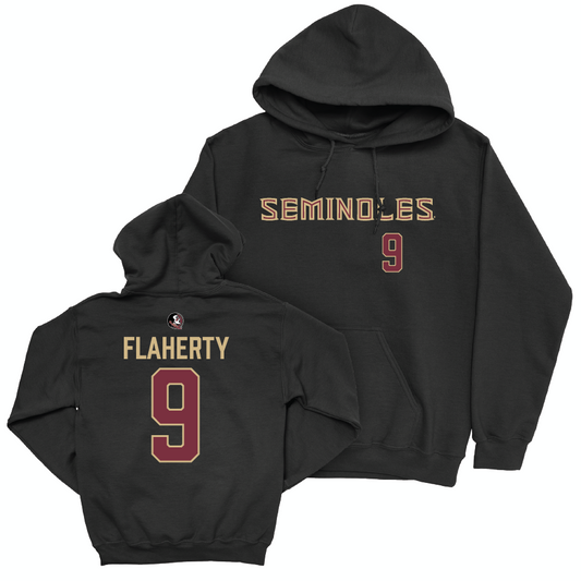 Florida State Softball Black Seminoles Hoodie - Devyn Flaherty | #9 Youth Small