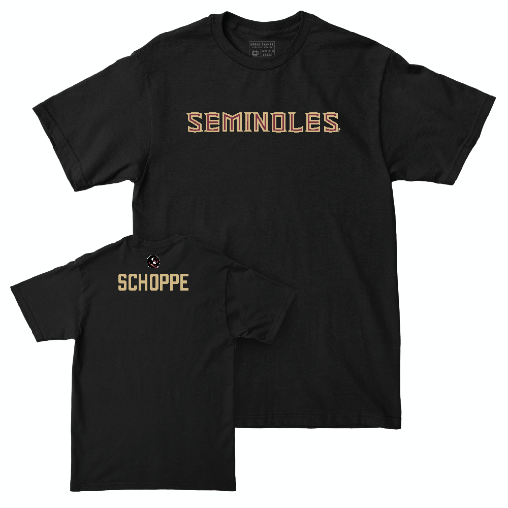 Florida State Women's Tennis Black Seminoles Tee - Ellie Schoppe Youth Small