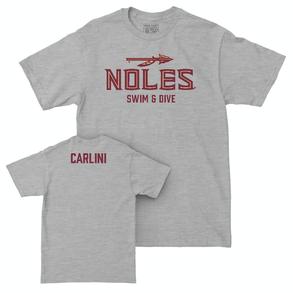 Florida State Women's Swim & Dive Sport Grey Club Tee - Giuliana Carlini Youth Small