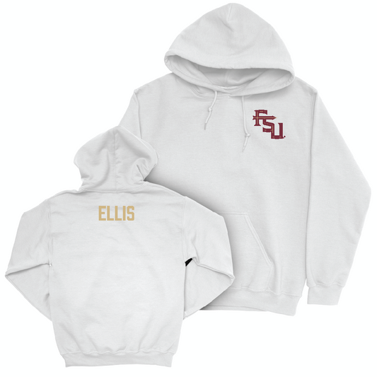 Florida State Women's Track & Field White Logo Hoodie - La'Quan Ellis Youth Small