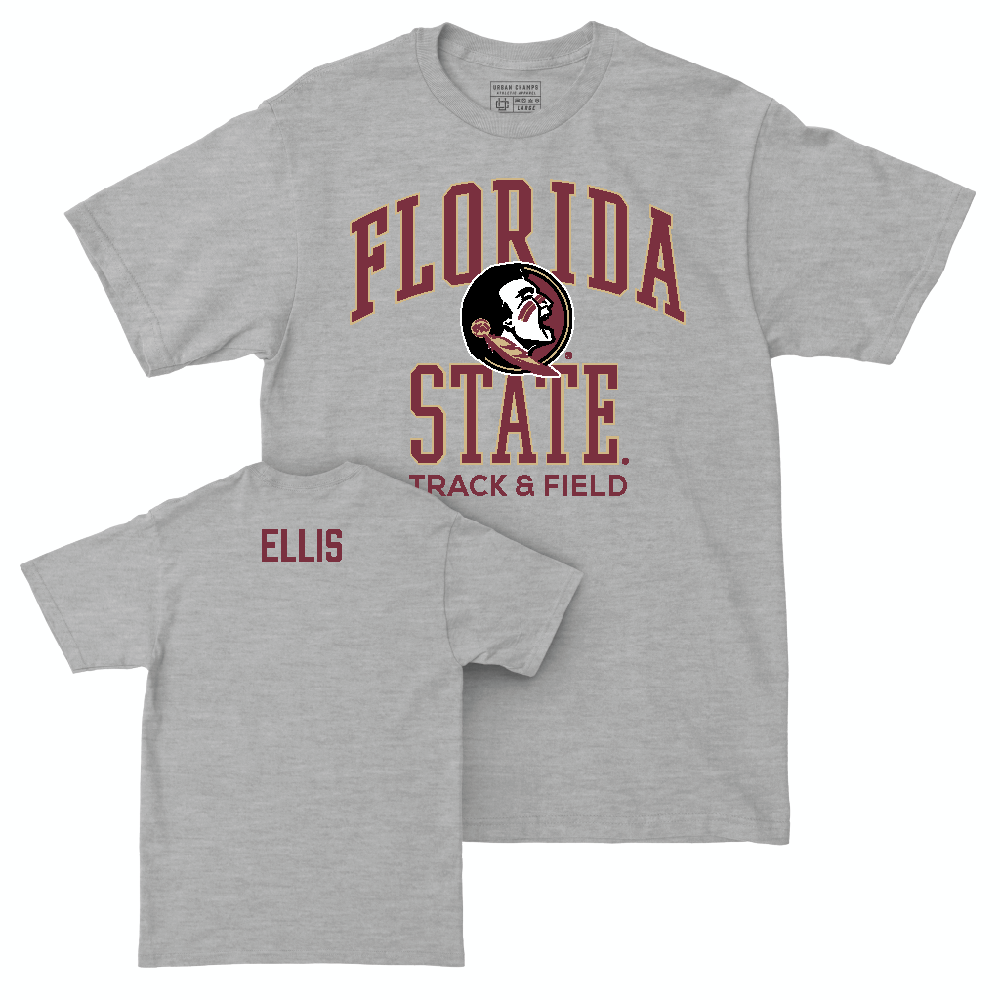 Florida State Women's Track & Field Sport Grey Classic Tee - La'Quan Ellis Youth Small