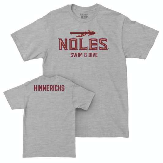 Florida State Women's Swim & Dive Sport Grey Club Tee - Reese Hinnerichs Youth Small