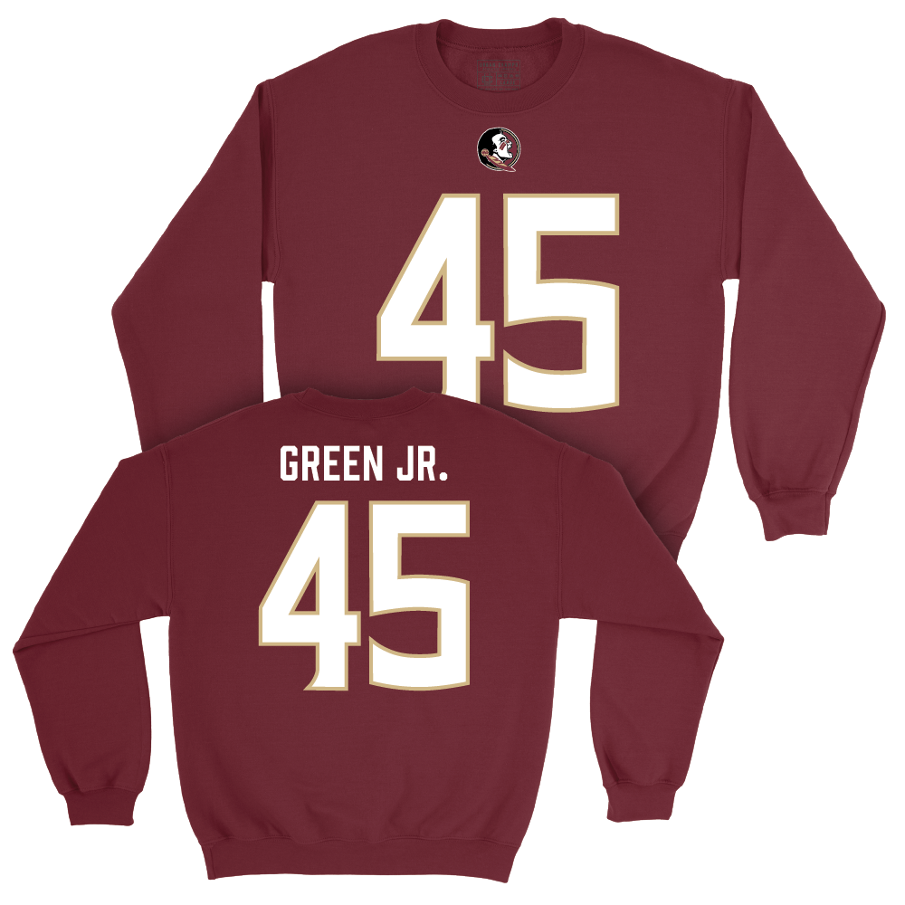 Garnet Football Shirsey Crew - Lamont Green Jr.  | #45