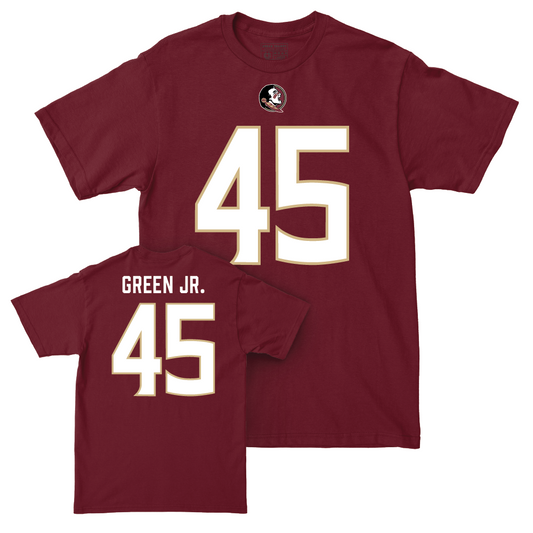 Garnet Football Shirsey Tee - Lamont Green Jr.  | #45