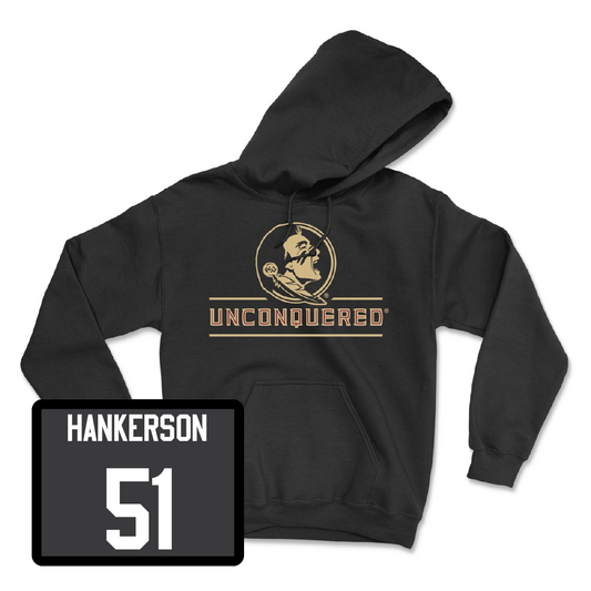 Baseball Black Unconquered Hoodie  - James Hankerson