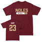 Florida State Softball Garnet Staple Tee - Kennedy Harp | #23