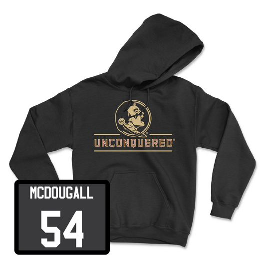 Baseball Black Unconquered Hoodie   - Mason McDougall