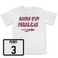 White Women's Volleyball Noles Comfort Colors Tee  - Kelsey Perry