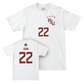 FSU Soccer White Shirsey Comfort Colors Tee - Claire Rain | #22