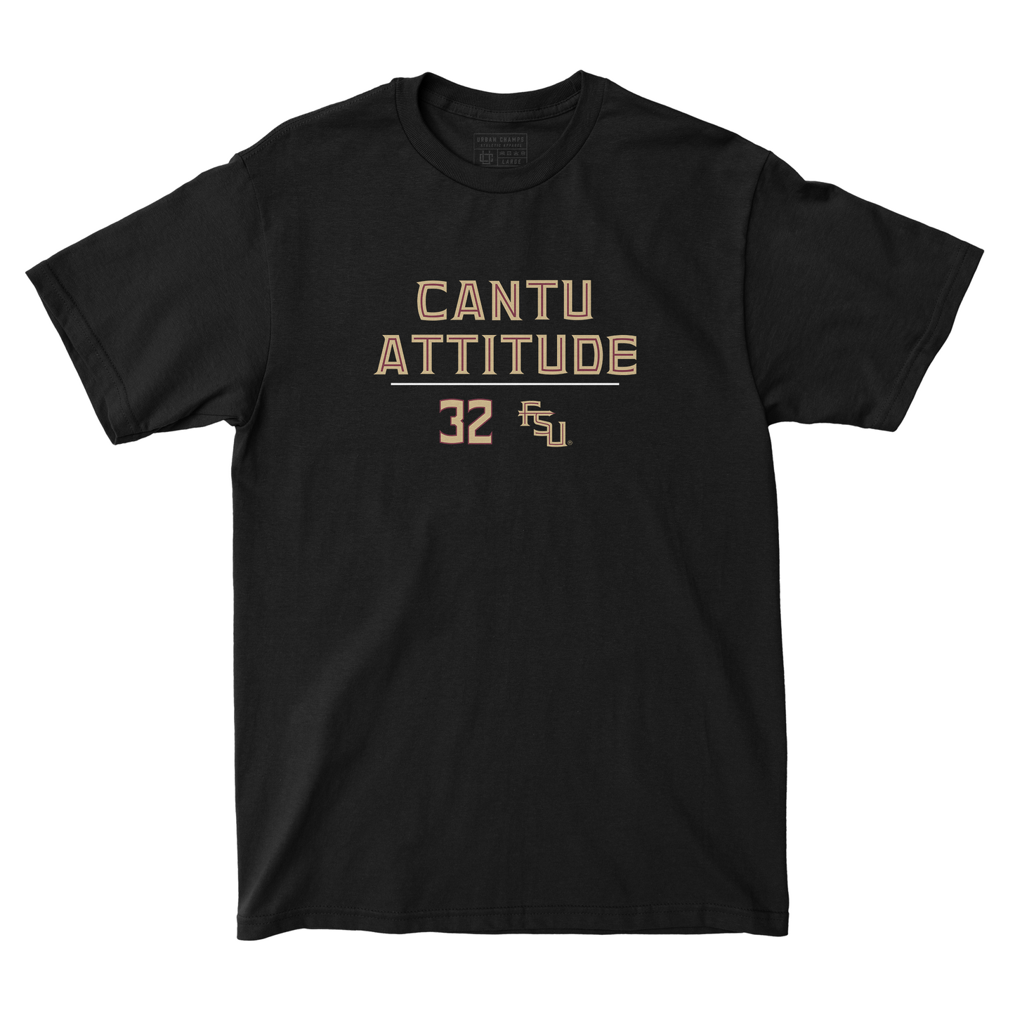 EXCLUSIVE RELEASE: Daniel Cantu "Cantu Attitude" Black Tee