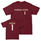 Florida State Men's Basketball Garnet Sideline Tee - Jamir Watkins | #1